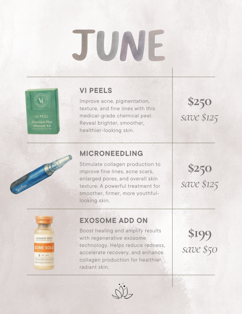 June Specials New